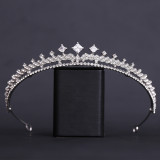 Bridal Head Accessories AAA Zircon Small Crown Wedding Hair Accessories Palace Princess Water Diamond Wedding Crown