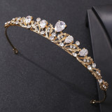 Bridal alloy zircon small crown headpiece, headband, clothing accessories, hair accessories, hair accessories