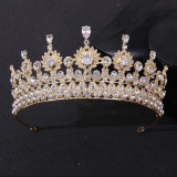 Diamond Zircon Deluxe Phoenix Crown Queen Princess Bridal Crown Wedding Dress Accessories