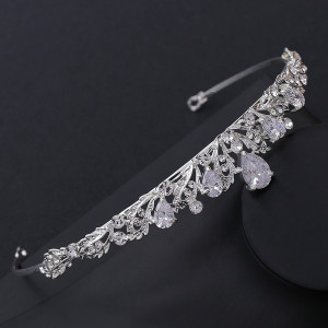 Bridal alloy zircon small crown headpiece, headband, clothing accessories, hair accessories, hair accessories