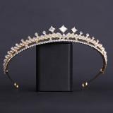 Bridal Head Accessories AAA Zircon Small Crown Wedding Hair Accessories Palace Princess Water Diamond Wedding Crown