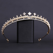 Bridal Head Accessories AAA Zircon Small Crown Wedding Hair Accessories Palace Princess Water Diamond Wedding Crown