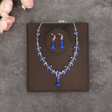 Bridal Headpiece Set Hair Accessories Crown Headband Earrings Wedding Jewelry Necklace Accessories Wedding Dress Accessories