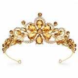 Bridal accessories, wedding crown, headband, Baroque rhinestone metal crown, wedding accessories, rhinestone crown