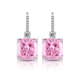 High carbon diamond perfume bottle ear hook explosive flash ice cut high quality earrings earrings