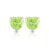 Colored Gemstone Ice Flower Cut Love Earnail Inlaid Explosive High Carbon Diamond Papalacha Earrings