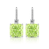 High carbon diamond perfume bottle ear hook explosive flash ice cut high quality earrings earrings