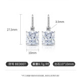 High carbon diamond perfume bottle ear hook explosive flash ice cut high quality earrings earrings