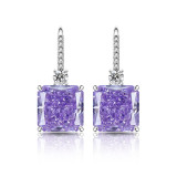 High carbon diamond perfume bottle ear hook explosive flash ice cut high quality earrings earrings