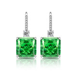 High carbon diamond perfume bottle ear hook explosive flash ice cut high quality earrings earrings