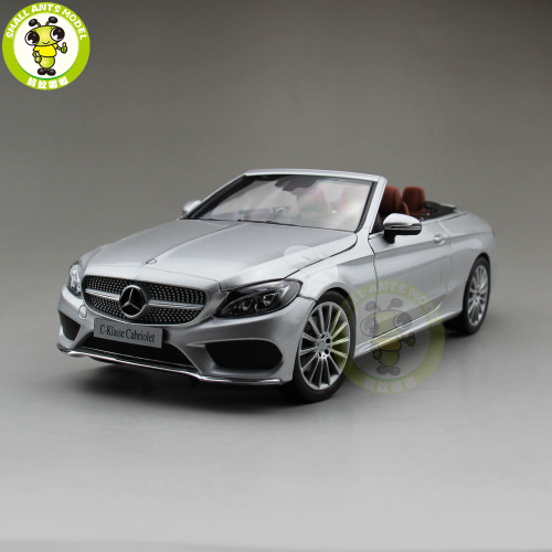 1/18 Mercedes Benz C Class Klasse Convertible C205 Diecast Metal Car Model Toys Boy Girl Birthday Gift Collection Hobby