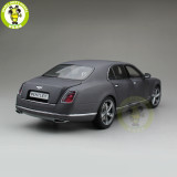 1/18 Kyosho Bentley Mulsanne Speed Diecast Metal Model car toy Boy Girl Gift Collection Hobby Matte Black
