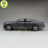 1/18 Kyosho Bentley Mulsanne Speed Diecast Metal Model car toy Boy Girl Gift Collection Hobby Matte Black