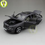 1/18 Kyosho Bentley Mulsanne Speed Diecast Metal Model car toy Boy Girl Gift Collection Hobby Matte Black