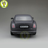 1/18 Kyosho Bentley Mulsanne Speed Diecast Metal Model car toy Boy Girl Gift Collection Hobby Matte Black