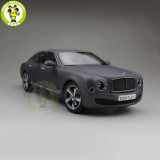 1/18 Kyosho Bentley Mulsanne Speed Diecast Metal Model car toy Boy Girl Gift Collection Hobby Matte Black