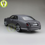 1/18 Kyosho Bentley Mulsanne Speed Diecast Metal Model car toy Boy Girl Gift Collection Hobby Matte Black