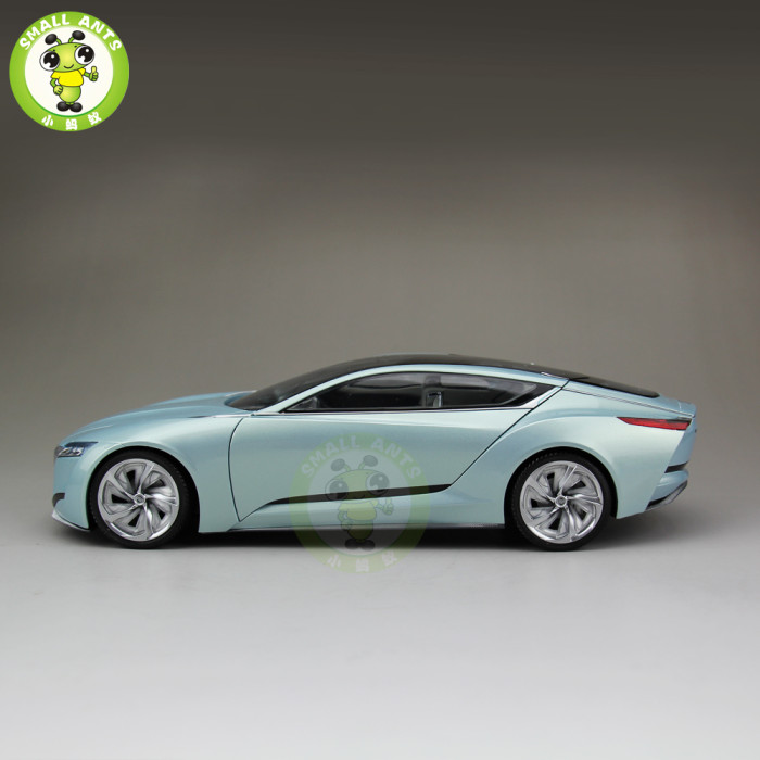 1:18 US GMC Buick Riviera 2 Diecast Car Model Blue