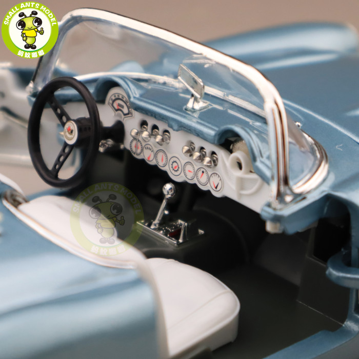 1/18 1957 Chevrolet CORVETTE Road Signature Diecast Model Car Toys Boys Girls Gift
