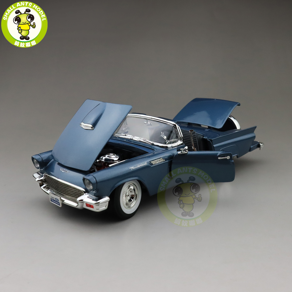1/18 1957 Ford THUNDERBIRD Road Signature Diecast Model Car Toys