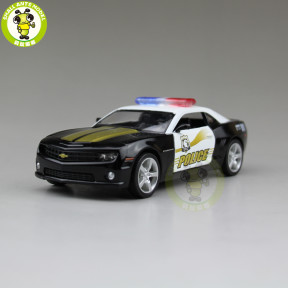 5 inch RMZ City Chevrolet CAMARO Diecast Model Police Car Toys for kids children Boy Girl Gift Collection Hobby Pull Back