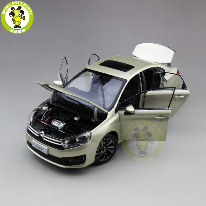 1/18 Citroen C4 C4L Diecast car model Toys Kids Boy Girl GIFTS Gold