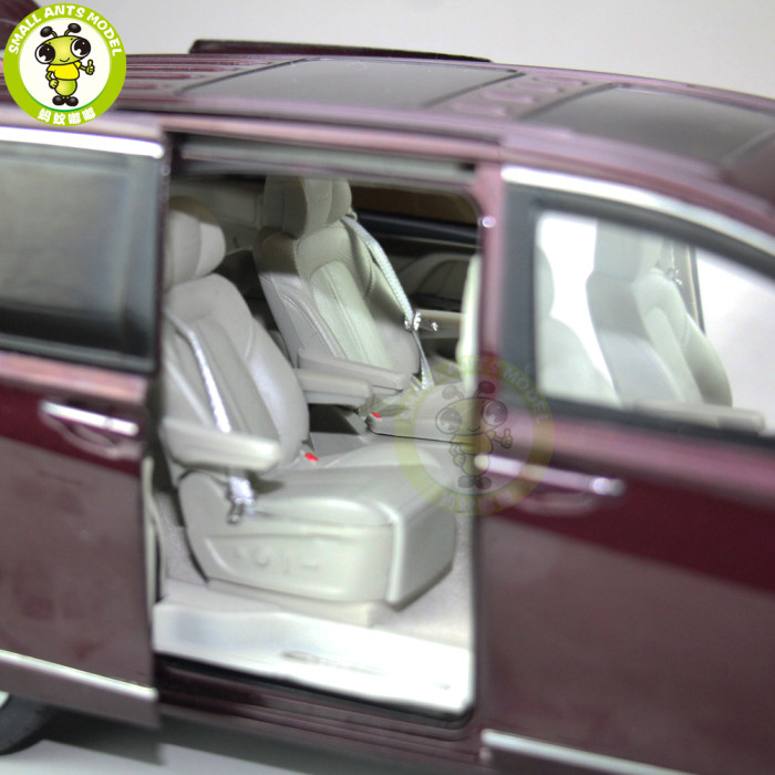 1/18 GMC Buick GL8 MPV Business Car Diecast Car MPV Model Toys for gifts collection hobby