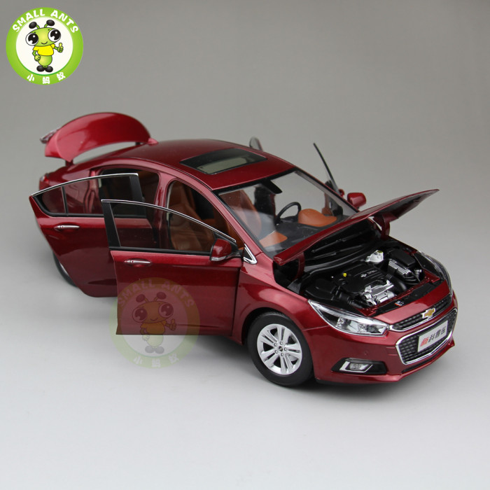 1:18 Chevrolet New Cruze 2015 Diecast Car Model Red