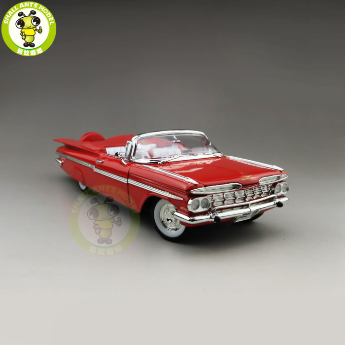 1/18 1959 Chevrolet IMPALA Road Signature Diecast Model Car Toys Boys Girls Gift