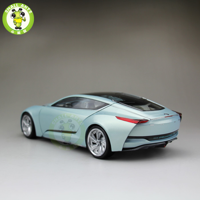 1:18 US GMC Buick Riviera 2 Diecast Car Model Blue