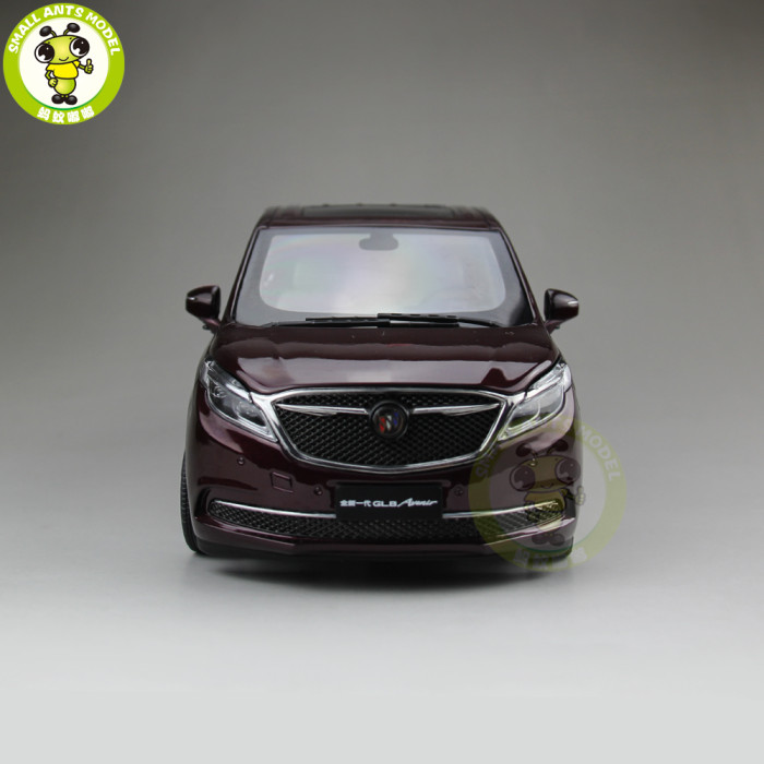 1/18 GMC Buick GL8 MPV Business Car Diecast Car MPV Model Toys for gifts collection hobby