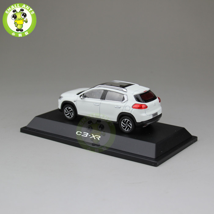1/43 Citroen C3-XR C3 XR Suv diecast Suv Car model white