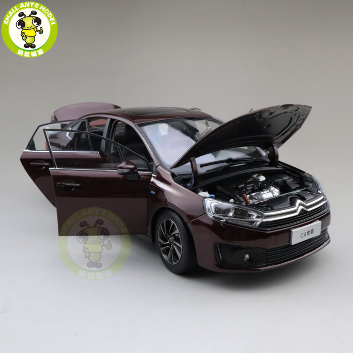 1/18 Citroen C4 C4L Diecast Model Toy Cars Boys Girls Gifts