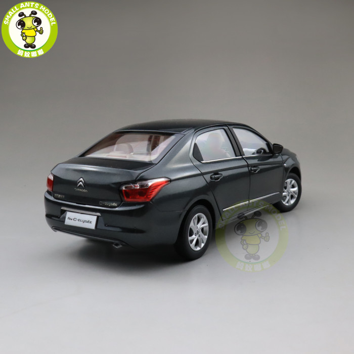 1/18 Citroen C-Elysee CElysee Diecast car model Toys Kids Boy Girl Birthday GIFTS Gray