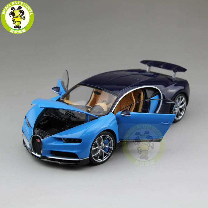 1/18 Bugatti Chiron 2016 Super Car Welly GTAUTOS Diecast Metal Car Model Boy Girl Birthday Gift Collection Hobby