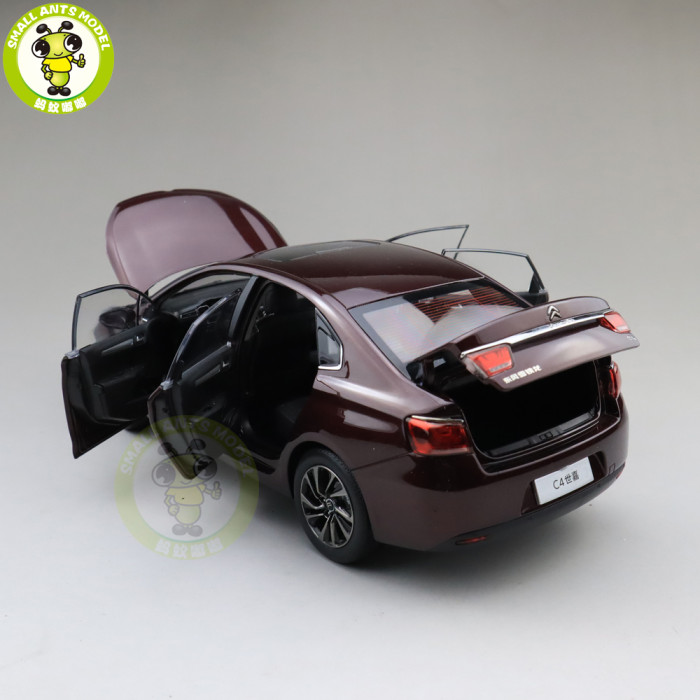 1/18 Citroen C4 C4L Diecast Model Toy Cars Boys Girls Gifts