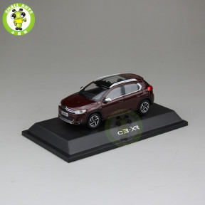 1/43 Citroen C3-XR C3 XR Suv diecast metal Suv Car model toy boy girl gift brown color