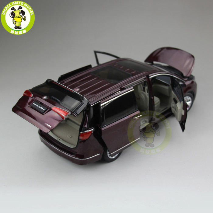 1/18 GMC Buick GL8 MPV Business Car Diecast Car MPV Model Toys for gifts collection hobby