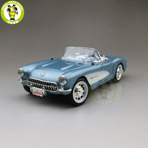 1/18 1957 Chevrolet CORVETTE Road Signature Diecast Model Car Toys