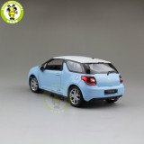 1/24 Citroen DS3 2010 Welly 24013 Diecast Model Car Blue
