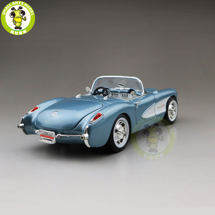 1/18 1957 Chevrolet CORVETTE Road Signature Diecast Model Car Toys Boys Girls Gift