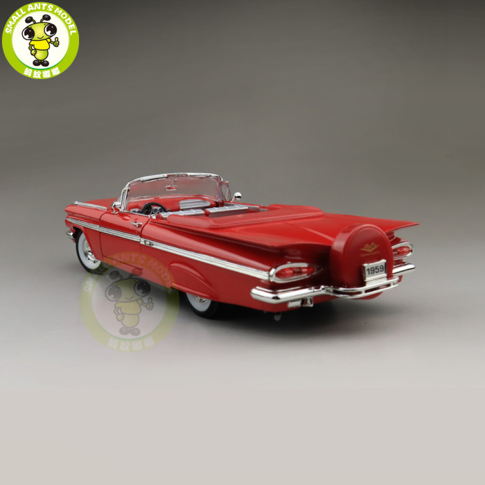 1/18 1959 Chevrolet IMPALA Road Signature Diecast Model Car Toys Boys Girls Gift