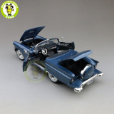 1/18 1957 Ford THUNDERBIRD Road Signature Diecast Model Car Toys Boys Girls Gift Blue