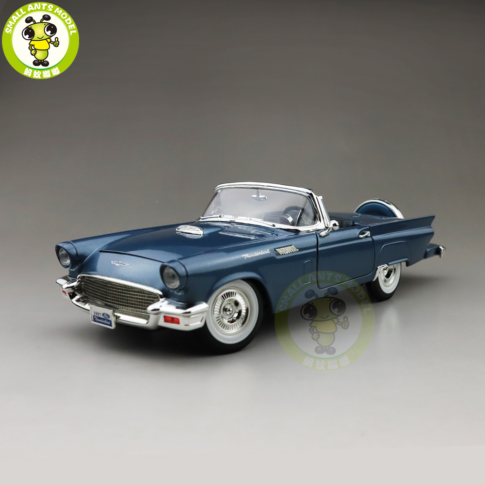 1/18 1957 Ford THUNDERBIRD Road Signature Diecast Model Car Toys