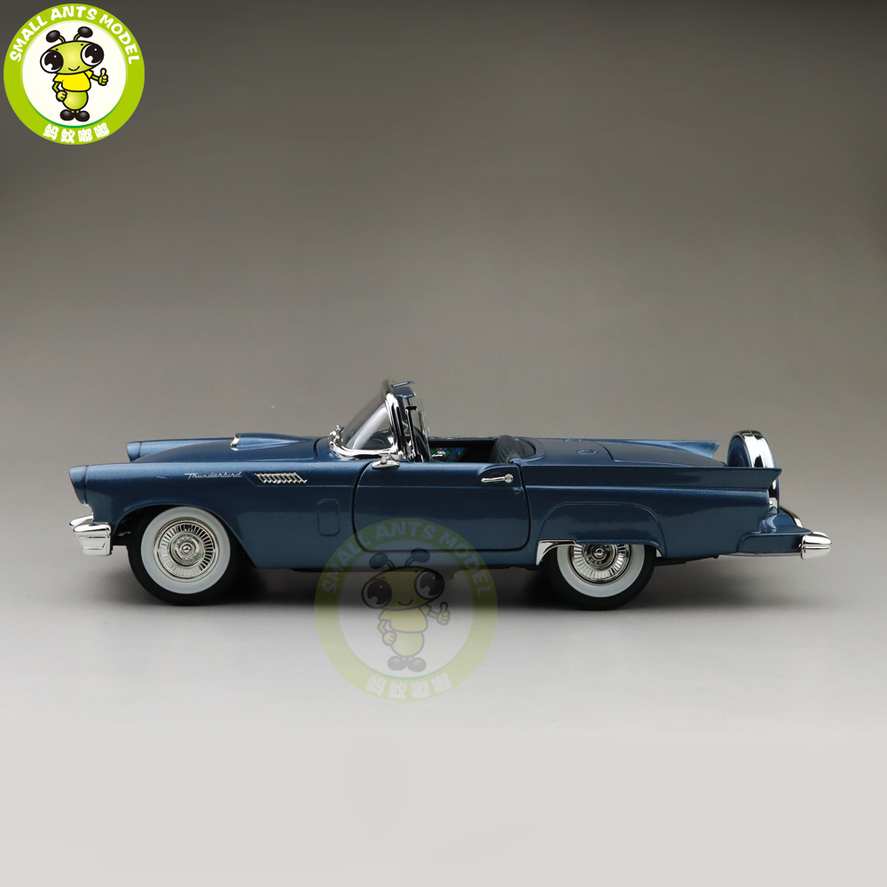 1/18 1957 Ford THUNDERBIRD Road Signature Diecast Model Car Toys