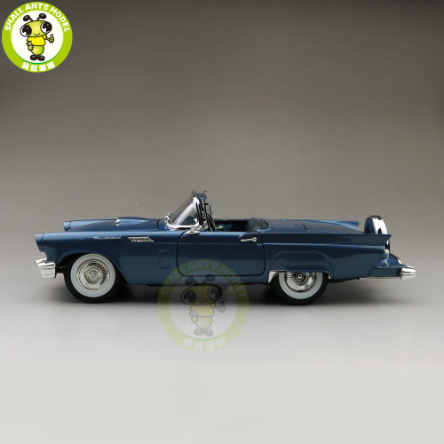 1/18 1957 Ford THUNDERBIRD Road Signature Diecast Model Car Toys Boys Girls Gift Blue