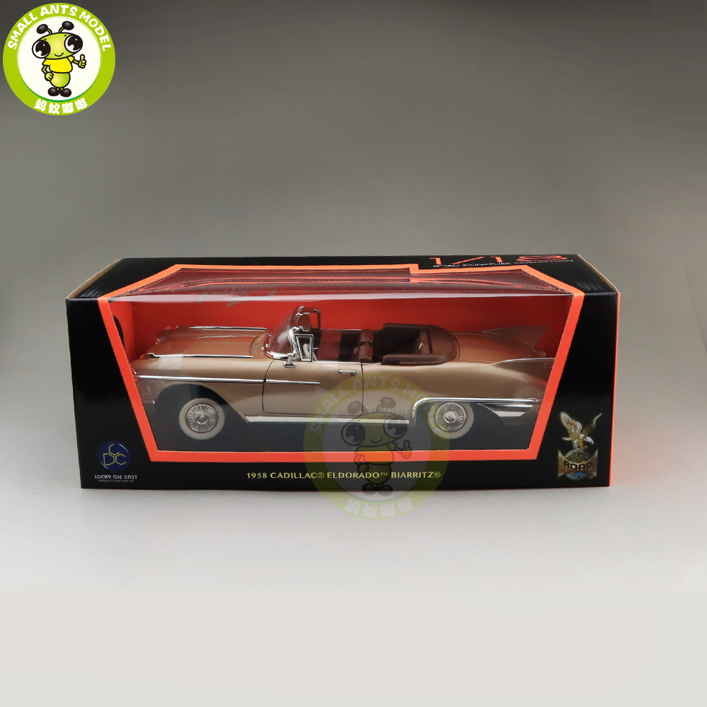 1/18 1958 CADILLAC ELDORADO BIARRITZ Road Signature Diecast Model