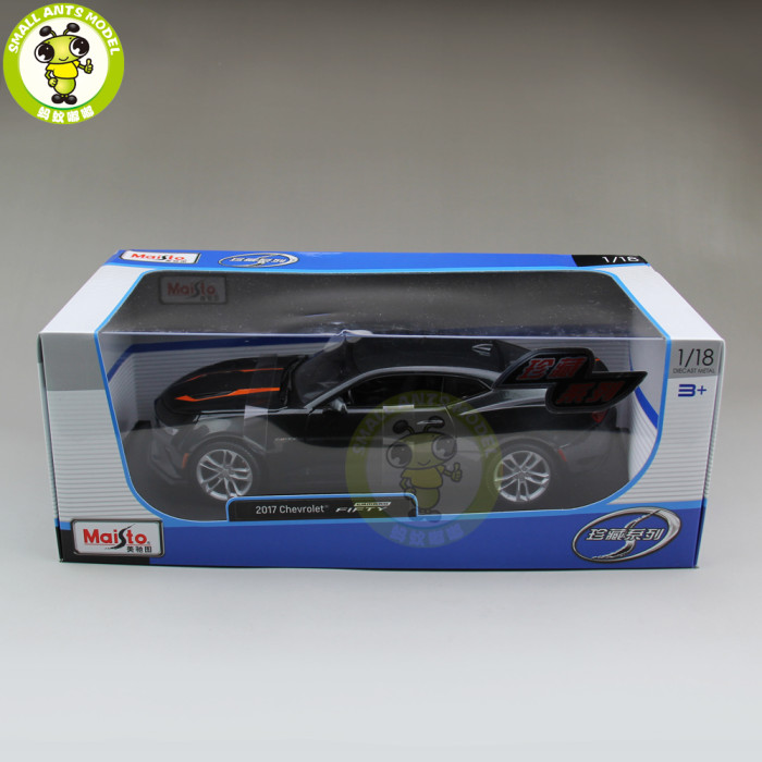 1/18 2017 Chevrolet CAMARO Fifty Year Anniversary Diecast Model Car Maisto 31385 Gray