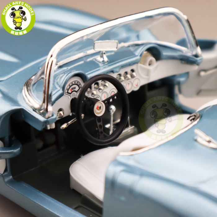 1/18 1957 Chevrolet CORVETTE Road Signature Diecast Model Car Toys Boys Girls Gift