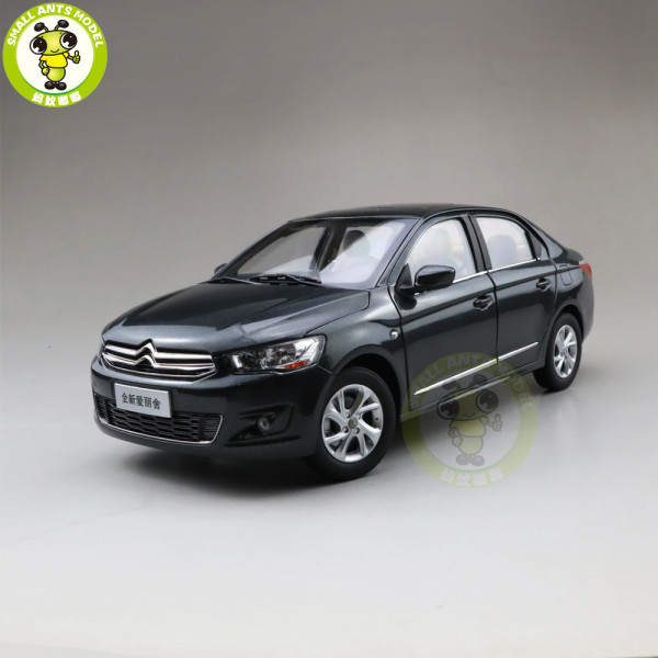 1/18 Citroen C-Elysee CElysee Diecast car model Toys Kids Boy Girl Birthday GIFTS Gray